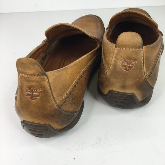 Timberland Leather slip on Loafers 11.5 2678 - Picture 4 of 11